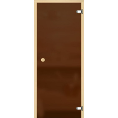 Лайт стекло Бронза + ручка Кноб Yesdoors