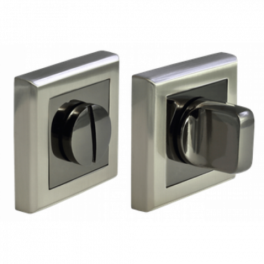 Завертка сантехническая MORELLI MH-WC-S SN/BN Цвет - Белый никель/черный никель Morelli
