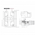 Скрытые петли MORELLI с 3-D регулировкой HH-6 PC Цвет - Хром Morelli