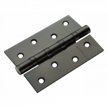 Петля MORELLI стальная универсальная MS 100X70X2.5-4BB BL Цвет - Черный Morelli