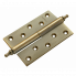 Петля MORELLI латунная разъёмная с короной MB 120X80X3.5 AB R C Цвет - Античная бронза Morelli