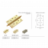 Петля MORELLI латунная разъёмная с короной MB 120X80X3.5 SG L C Цвет - Матовое Золото Morelli