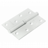 Петля MORELLI стальная разъёмная MSD 100X70X2.5 W L Цвет - Белый Morelli