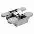 Скрытые петли MORELLI с 3-D регулировкой HH-3 PC Цвет - Хром Morelli